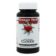 Kroeger Herbs - Herbal Combinations Fresh Ground Cloves - 100 Vegetarian Capsules