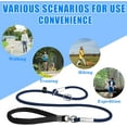 thumbnail image 2 of NAZOU Slip Leash 1/2in Hands Free Dog Leash Comfortable Dog Lead 3ft/4ft/5ft Hands Free Dog Leash Strong Training Leash for Dogs Up to 120LBS, 2 of 8