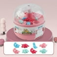thumbnail image 5 of Mini Claw Machine Stuff Dinosaur Gashapon Toy Grabber Fingertip Toy ZD A-Pink-, 5 of 5