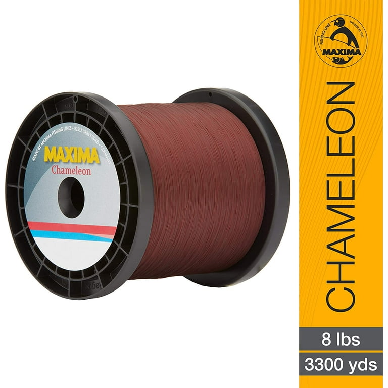 bulk spools of maxima fishing line Maxima Chameleon Bulk Mono Line 8lb 3300yd