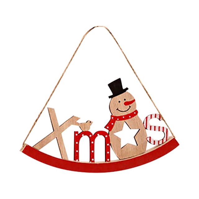 Xihbxyly Decoración Navideña Creativa, Hermosos Patrones Festivos, Tela, Decoración Festiva Versátil, Perfecta para Fiestas de Navidad, Tamaño 16 X 9,5 Cm, Incluye Una Pieza.