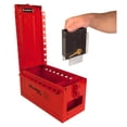 thumbnail image 2 of Master Lock Group Lockout Box,Red,5-43/64" H S600, 2 of 3