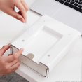 thumbnail image 3 of 2pcs Under Desk Drawer Secret Storage Box Makeup Organizer Self Stick School Case, 3 of 3