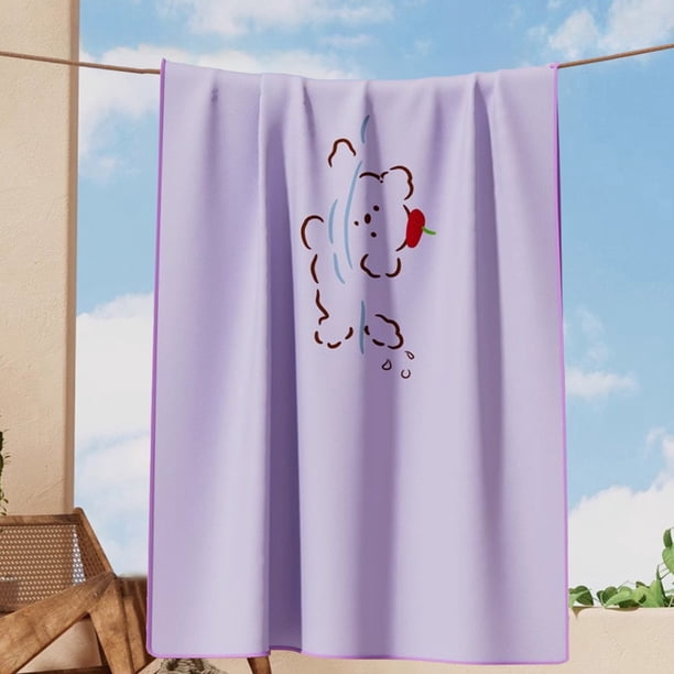 Toalla de Secado Rápido para Natación, Ideal para Adultos, Portátil, con Mayor Absorción de Agua y Secado Rápido, Ideal para Deportes y para Secar El Sudor.