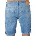 thumbnail image 4 of Jack & Jones Rick Original 624 Regular Denim Shorts, Blue, 4 of 5