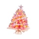 thumbnail image 5 of Mini árbol de Navidad iluminado, centro de mesa, adorno navideño, decoración navideña Rosa, 5 of 9
