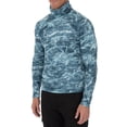 thumbnail image 2 of Mossy Oak Men's Insect Repellent Long Sleeve Performance Camo Fishing Tee with Gaiter, Size M-3XL, 2 of 5