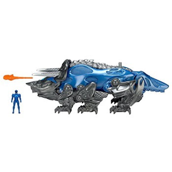 Details about   Power Rangers Movie Triceratops Battle Zord With Blue Ranger Figure