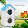 thumbnail image 5 of Hummingbird Cage Shelter Stand Bird Nest Cage Outdoor Nest Box Bird House 2 Tiers Nest for Outdoor Garden Pink, 5 of 5