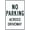 Warning Sign 1, variant on Driveway Warning Sign No Parking Across Driveway - 8"x12" Retro Aluminum Metal Sign, Vintage Driveway Access Decor for Home Residential Area Outdoor