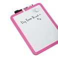 thumbnail image 4 of Pen+Gear Magnetic Dry Erase Board with Dry Erase Marker and Magnet, Pink Blast, 8.5" x 11", 4 of 7