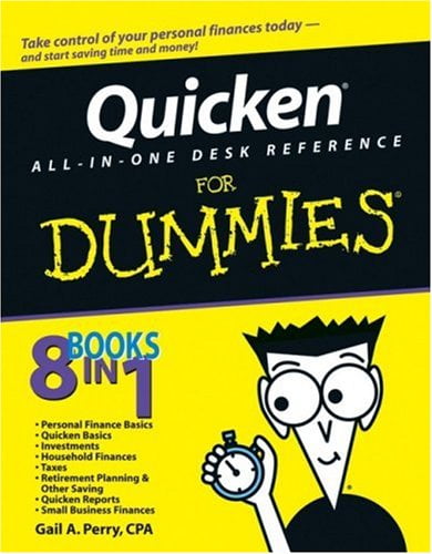 Quicken AllinOne Desk Reference For Dummies 9780471754664 