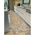 thumbnail image 4 of Modern Rugs, Chenille Rug, Gift Rug, Geometric Pattern Rugs, Gift For Him Rugs, Moroccan Design Rug, Aztek Rugs, Tribal Rugs, Bath Rugs, 2.6'x6.5' - 80x200 cm, 4 of 7