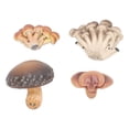 thumbnail image 2 of Miniature Mushroom Figurine, Plants Learning Static Decor Fine Details Simulated Mushroom Model Early Education  For Desktop For Kids, 2 of 8