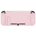 thumbnail image 4 of PlayVital Upgraded Dockable Case Grip Cover for Nintendo Switch, Ergonomic Protective Case for Nintendo Switch, Separable Protector Hard Shell for Joycon - Peach Blossom Pink, 4 of 7