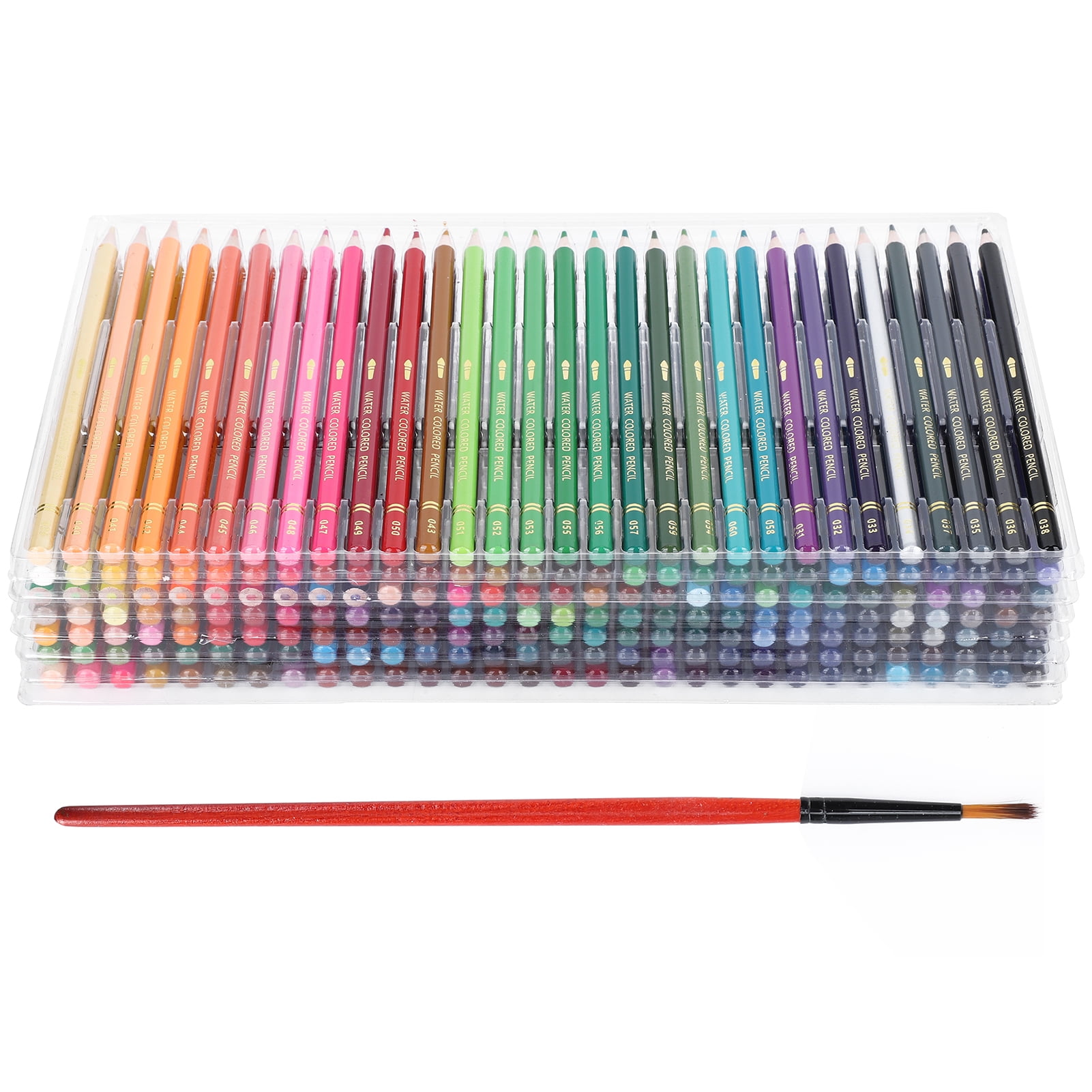 Zunate 210 Colors Water‑Soluble Core Pencils Set Portable Lightweight Pencils Set Art Drawing Graffiti Tools Suitable as 