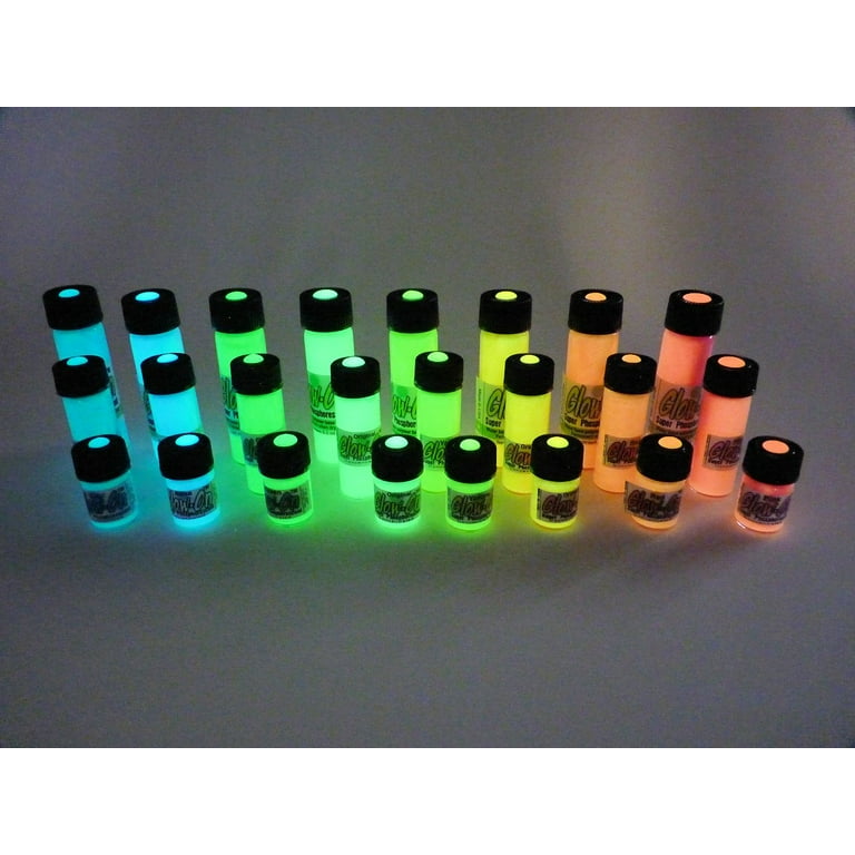  GLOW-ON SUPER PHOSPHORESCENT, Original White Color and Green  Glow, Gun Night Sights. Medium Size 4.6 ml Vial. Concentrated, Bright Long  Lasting Glow : Sports & Outdoors