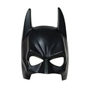 DC Comics Batman Black Plastic Halloween Costume Mask, for Adult