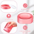 thumbnail image 3 of Frascos de vidrio Norme de 4 oz/120 ml con tapas redondas a prueba de fugas, rosas (24 unidades), 3 of 6