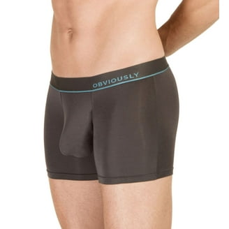 Obviously Bondi Blu EveryMan AnatoMAX Boxer Uomo - Gamba Corta 3", In Bambù Ed Elastan, Taglia Grande - 4