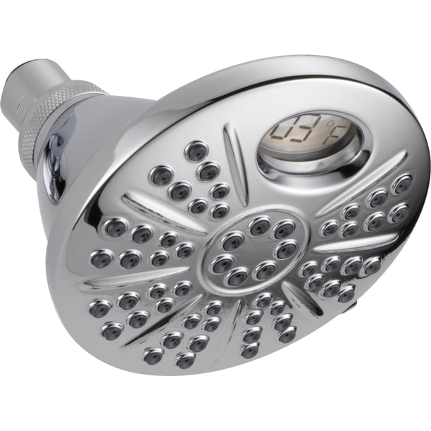 Delta Universal Showering Components Temp2O Shower Head in Chrome