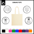 thumbnail image 3 of Sorry, I'm Busy Watching The Bachelor, The Bachelor Cotton Canvas Re-Usable Shopping & Carry-All Tote Bag, 3 of 3