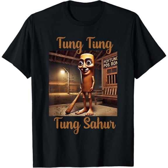 DOPASHIRT Tung Tung Tung Sahur Italian Brainrot T-Shirt Unisex S-5XL Hot Trending Shirt, Vintage Birthday Gift