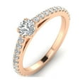 thumbnail image 2 of 3/4ctw Diamond Engagement Ring in 10k Rose Gold (G-H, I2-I3), 2 of 4