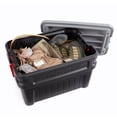 thumbnail image 6 of Rubbermaid 24 Gal Action Packer Lockable Latch Storage Container, Black (2 Pack), 6 of 12