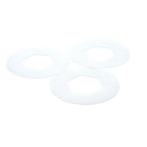 San Jamar XC2422L Gasket for San Jamar 2410C, C2410C, and C241OC18 In-Counter Cup Dispensers, Large (Pack of 3)