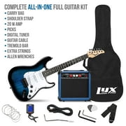 LyxPro Electric Guitar 39 Inch Beginner Kit with Amp and Accessories