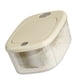 thumbnail image 3 of Contenedor de almacenamiento de arroz oso de fresa gran capacidad grado alimenticio blanco crema S, 3 of 10