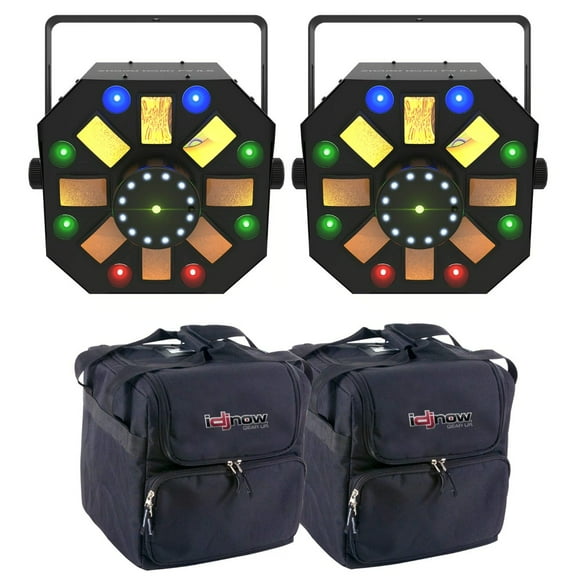 Chauvet DJ Swarm Wash FX ILS 4-in-1 LED Effect Fixture with Bags Duo Package