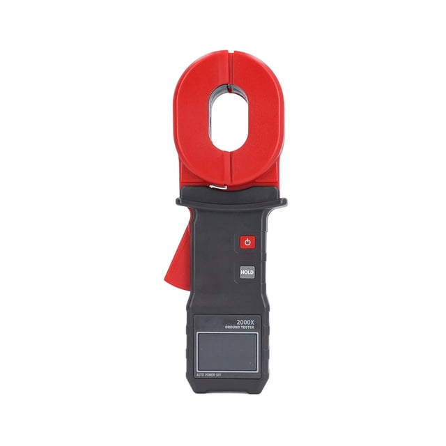 LCD Clamp Earth Ground Tester Auto Ranging 0-20A Measurement Ran Ground Earth Resistance Meter Multipurpose For Maintenance