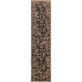 thumbnail image 2 of Rugs.com Saturn Collection Rug – 9 Ft Runner Black Medium Rug Perfect For Hallways, Entryways, 2 of 9