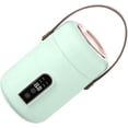 thumbnail image 1 of ZOUSSIQI Portable Electric Stewpot,Multifunction Efficient Heating Mini Rice Cooker for Soup Porridge for Home Kitchen Office (Mint Green) CA919-33293, 1 of 5