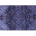thumbnail image 1 of Ahgly Company Indoor Rectangle Persian Blue Traditional Area Rugs, 4' x 6', 1 of 4