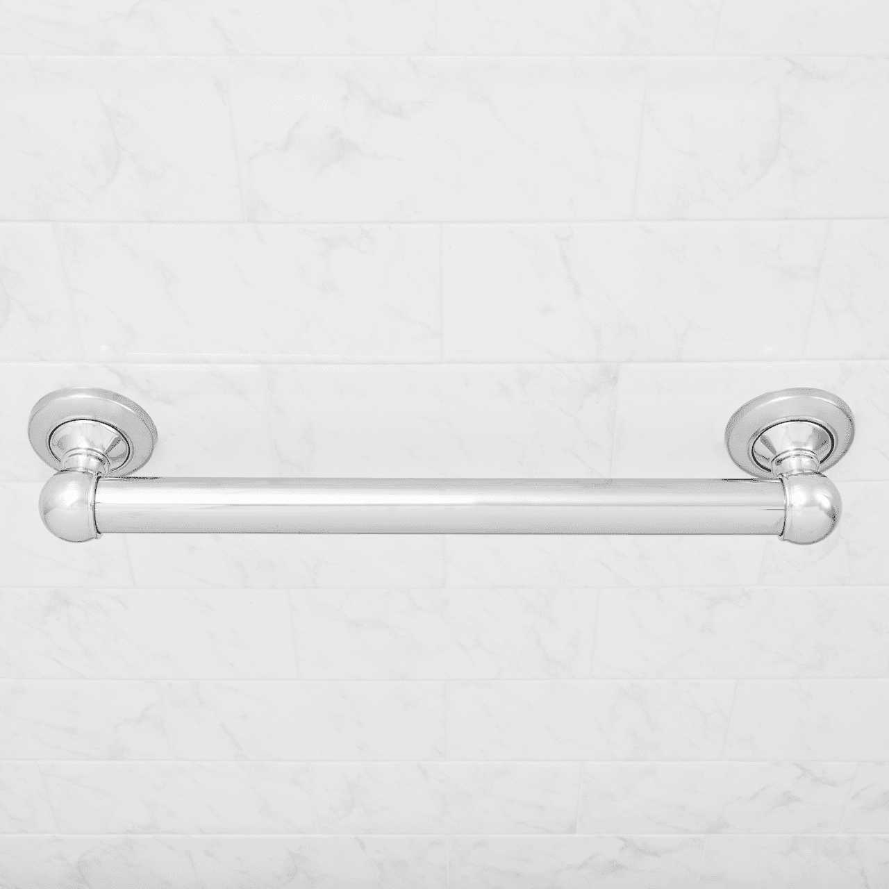 Better Homes & Gardens 16" ADA Compliant Bathroom Grab Bar, Chrome