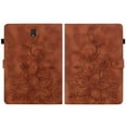 thumbnail image 3 of XYX for Samsung Galaxy Tab S4 10.5 inch SM-T830/T835/T837 Case, PU Leather Slim Folio with Multi-Angle Stand - Brown Lily Flower, 3 of 7