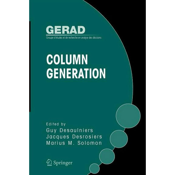 Column Generation, (Paperback)
