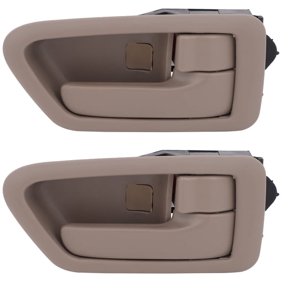 ECCPP Door Handles Interior inside Inner Passenger Side for 1997 1998 1999 2000 2001 for Toyota Camry Beige(2pcs)