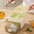 thumbnail image 2 of Bandeja Cubitos Hielo Con Tapa Y Molde Liberar para () Blanco, 2 of 9