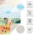 thumbnail image 3 of Yayeee Bath Rug for Bathroom Floor Non Slip Contour Fluffy Soft Absorbent Mat, 20"x24", Art Field, 3 of 7