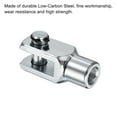 thumbnail image 5 of Unique Bargains Air Cylinder Rod Clevis End M12x1.25 Female Thread Y Connector, Silver 2 Pack, 5 of 5