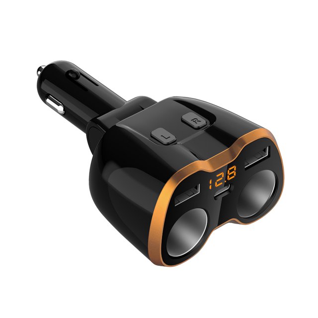 Cargador De Coche 2.4A, Práctico Adaptador De Interfaz Usb Dual, Ligero, Seguro, Encendedor De Coche, Enchufe Universal, Amplia Compatibilidad Moyic VI004908-00