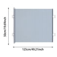 thumbnail image 2 of BotaniNest Large Retractable Puppy Cat Gate No Drilling Screen Puppy Cat Mesh Gate With 3 Hooks And 3 Transparent Locator Easy Installation For Indoor Home Staircase Hallway Terrace Porch, 2 of 3
