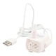 thumbnail image 2 of Bomba de fuente de agua para gatos, bomba de repuesto silenciosa para fuente de mascotas, cable USB y sin luz, 2 of 7