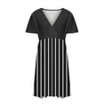 thumbnail image 4 of Vedolay Women'S Casual Dresses Women Summer Plus Size Maxi Dress Long Dresses with Pockets,Black 4XL, 4 of 5