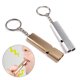 thumbnail image 1 of 2 uds silbato de supervivencia de doble tubo 120 decibeles silbato portátil de acero inoxidable al aire libre senderismo Camping pesca seguro silbato de supervivencia LingWen 8390615507226, 1 of 1