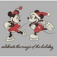thumbnail image 2 of Boy's Mickey & Friends Celebrate The Magic Of Holidays  Graphic Tee Athletic Heather X Large, 2 of 5